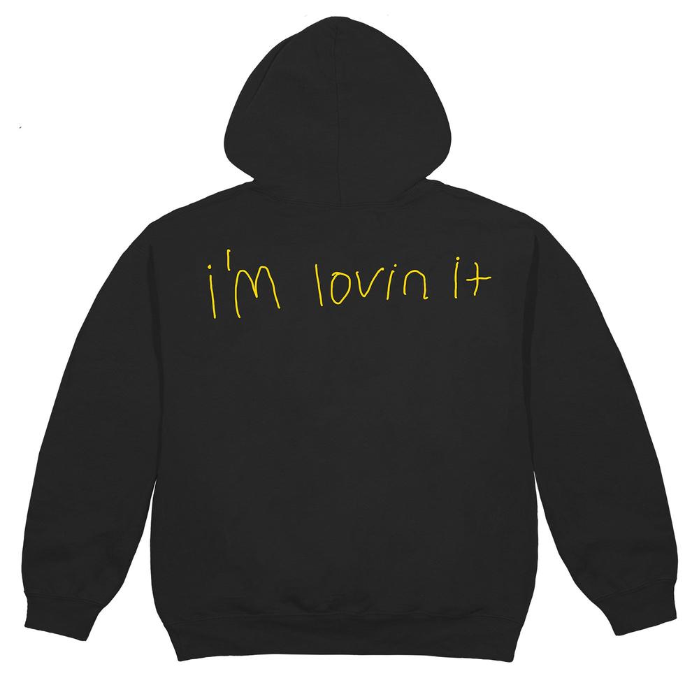 Travis Scott x McDonald's Billions Served Hoodie Washed Black