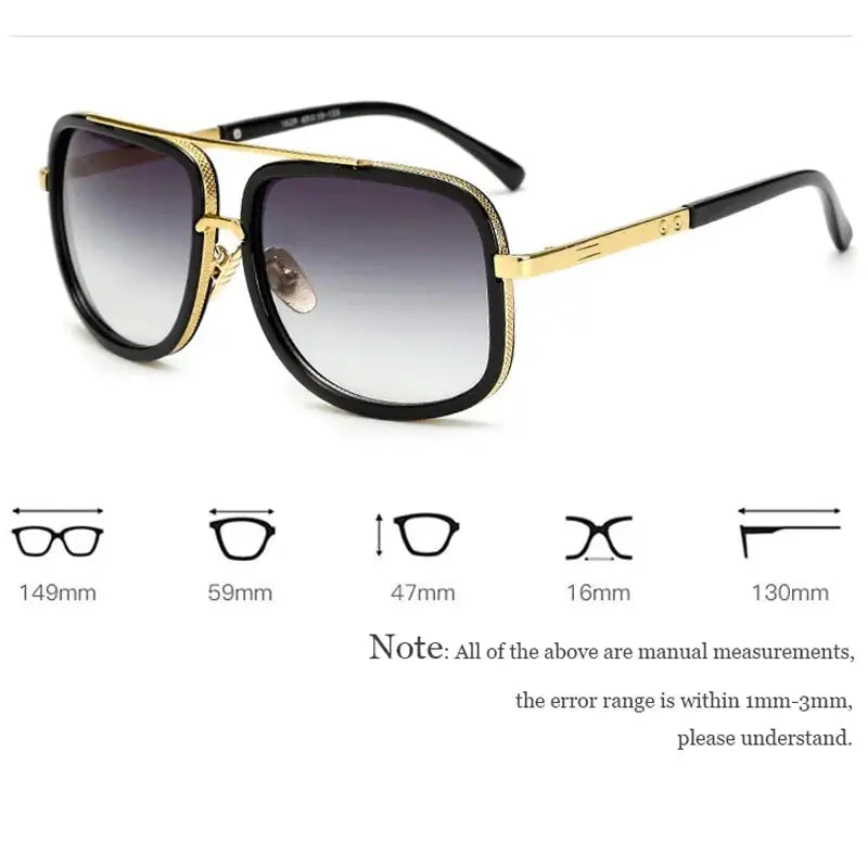 Trendsetter Oversized Men's Sunglasses