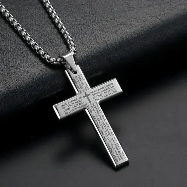 Trendy Stainless Steel Pillar Pendant For Men & Women