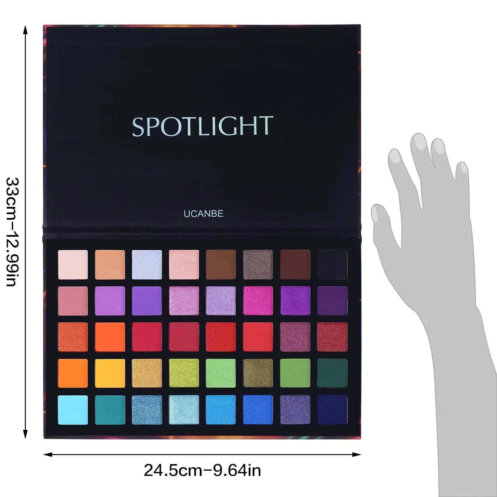 UCANBE Spotlight Eyeshadow Colorful Powder