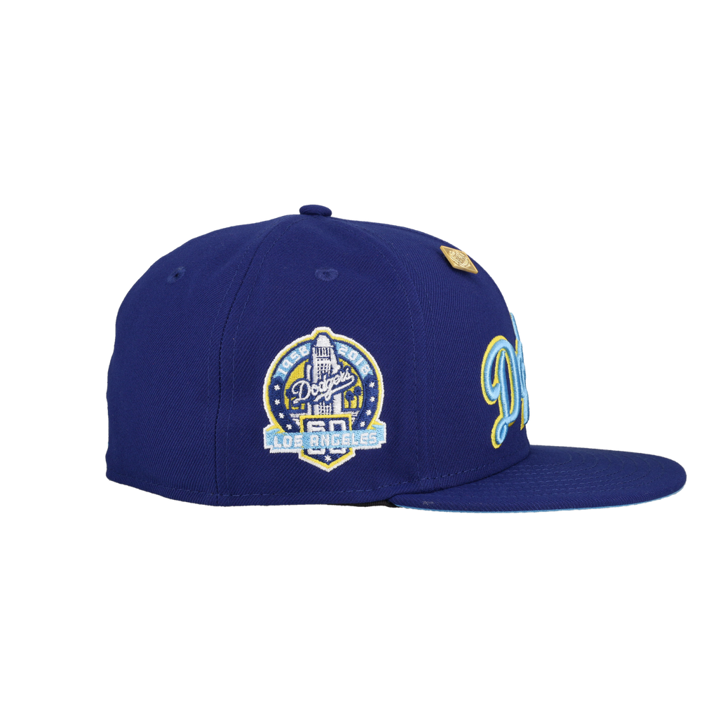 Los Angeles Dodgers Royal Ice Collection 60th Anniversary 59Fifty Fitted Hat