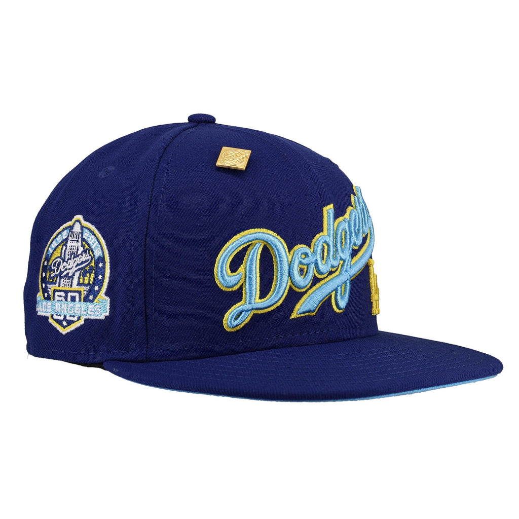 Los Angeles Dodgers Royal Ice Collection 60th Anniversary 59Fifty Fitted Hat