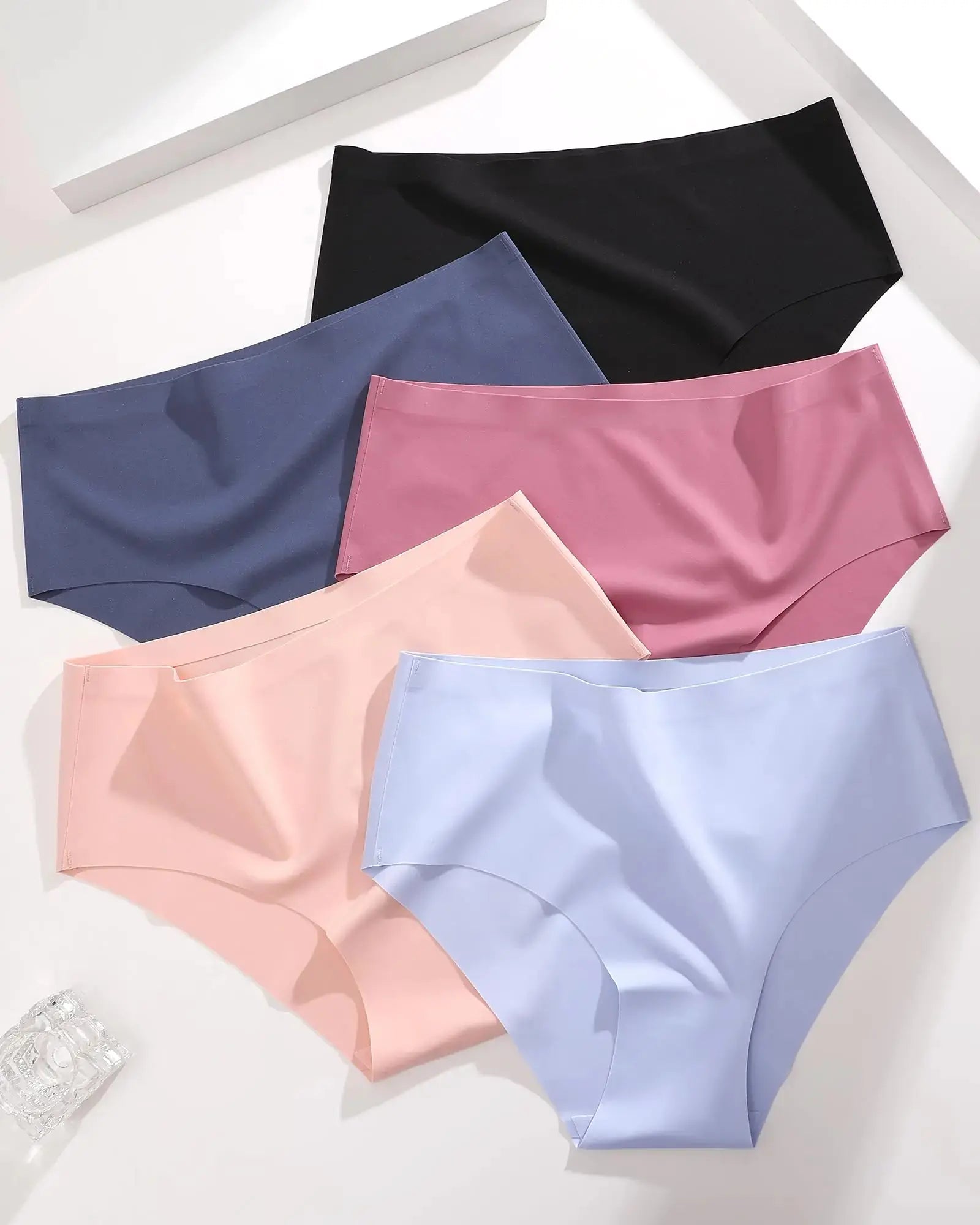 UNDER THE SEA Seamless Underwear - Sexy No Show Bikini Panties For Womens