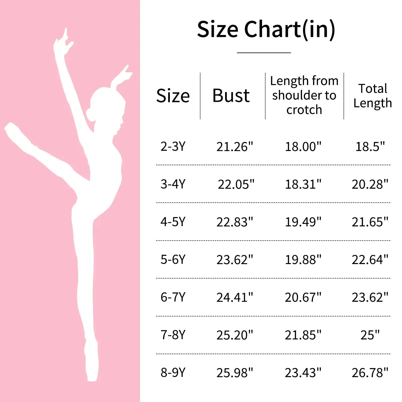 Uideazone Gymnastics Leotard for Girls - Quick Dry One-Piece Outfits
