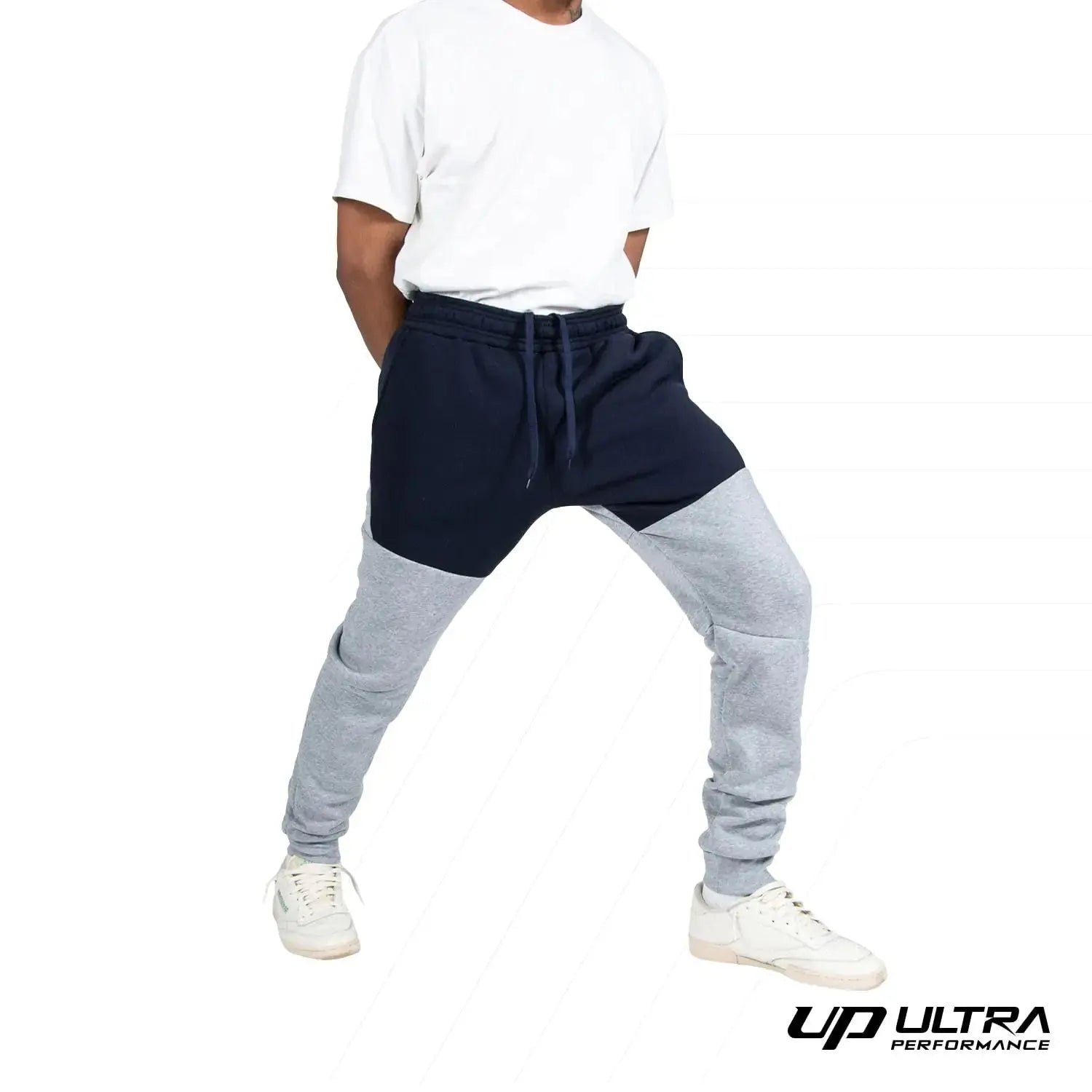 Ultra Performance 3 Pack Fleece Active Tech Joggers for Men | Sweatpants with Zipper Pockets