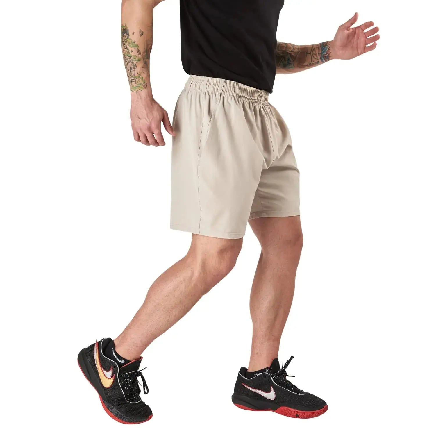 Ultra Performance Workout Gym Shorts For Men's - 4 Pack Athletic Running Shorts