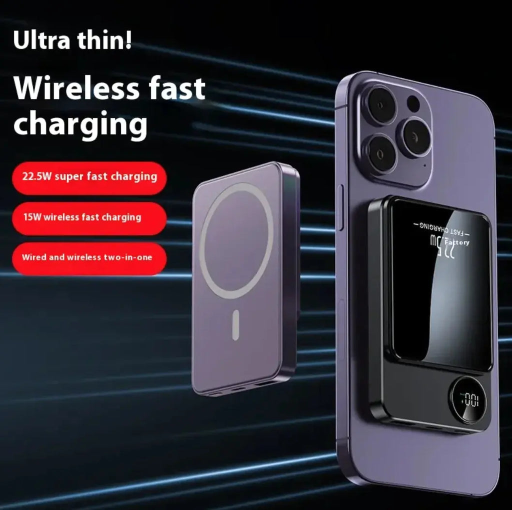 Ultra-thin Magnetic Wireless Power Bank
