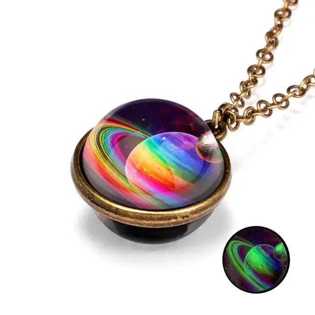 Universe Pendant Necklace – A Touch of Cosmic Elegance