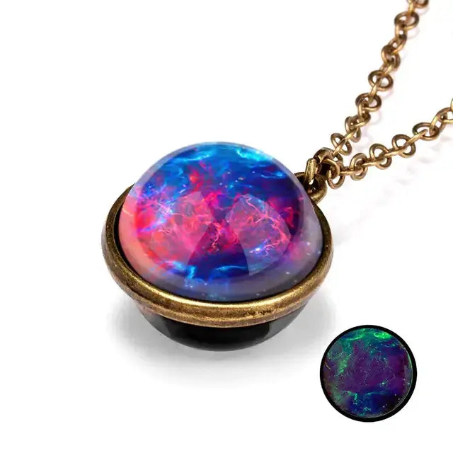 Universe Pendant Necklace – A Touch of Cosmic Elegance