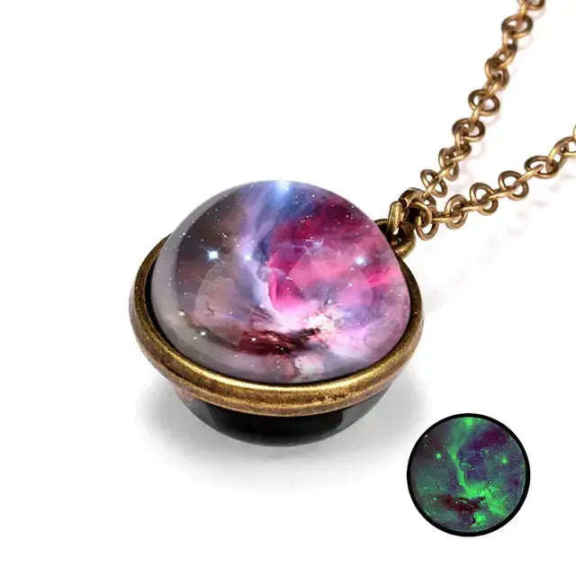 Universe Pendant Necklace – A Touch of Cosmic Elegance