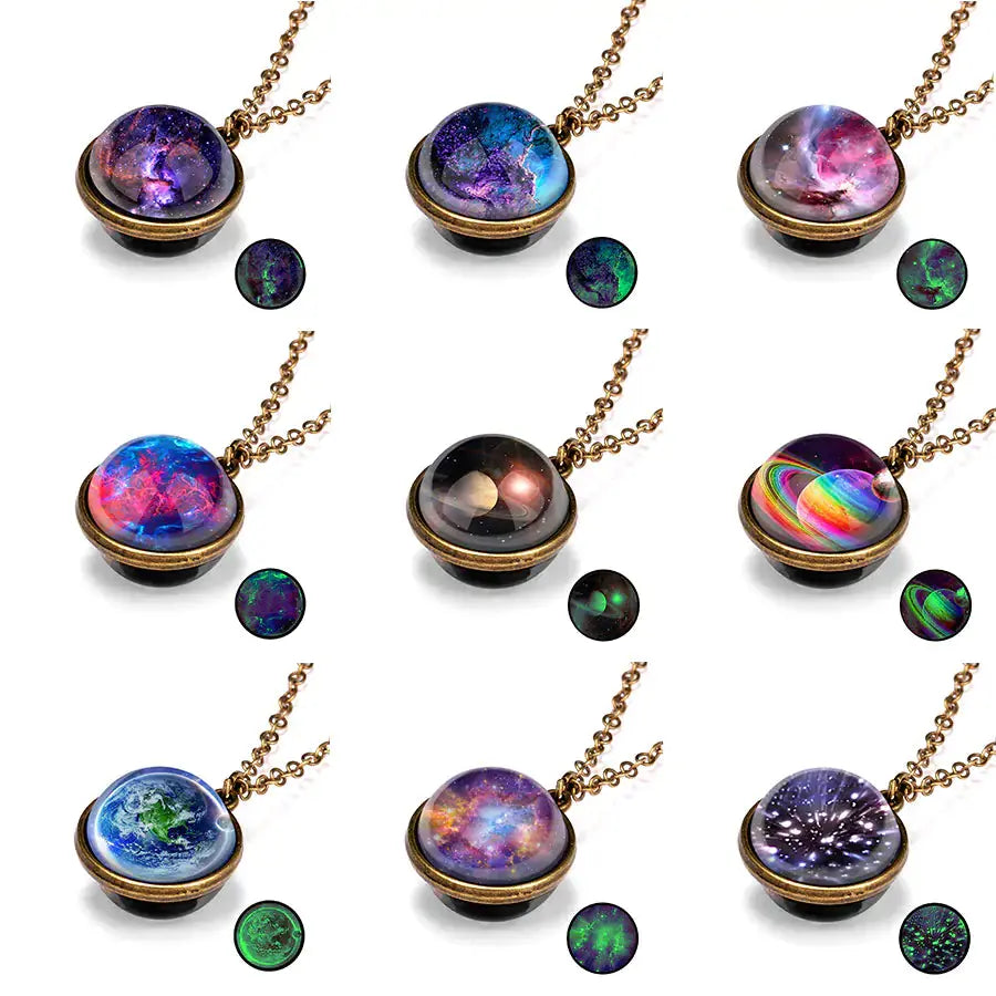 Universe Pendant Necklace – A Touch of Cosmic Elegance