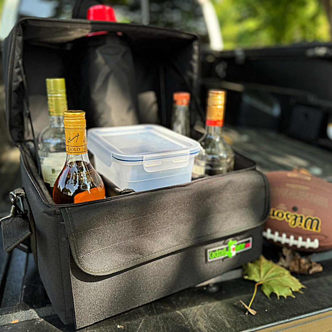 Portable Cocktail Bar - Walk About Gator - Black