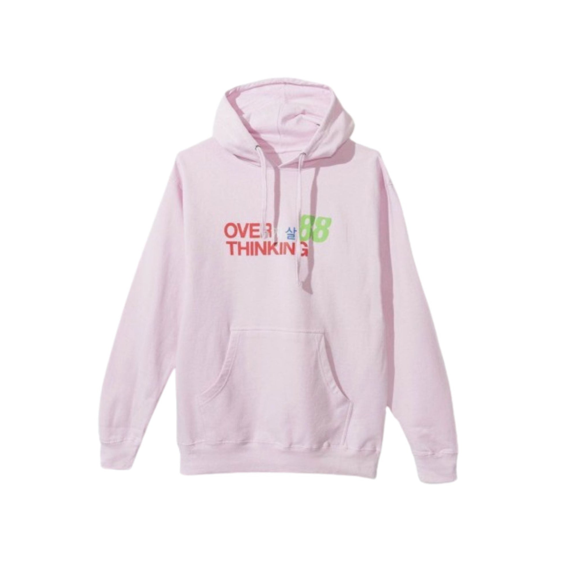 Anti Social Social Club Over Time Over Thinking 88 Hoodie (Pink)