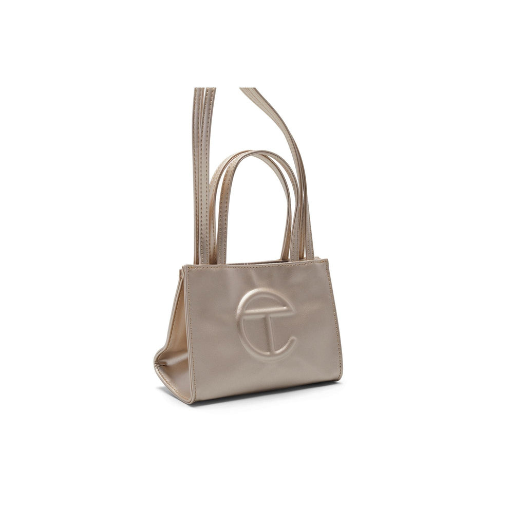 Telfar Shopping Bag Small Gold