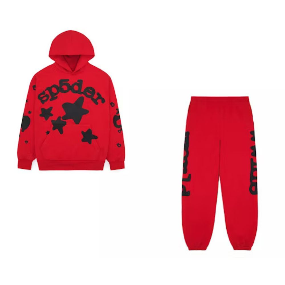 Sp5der Beluga Red Full Set