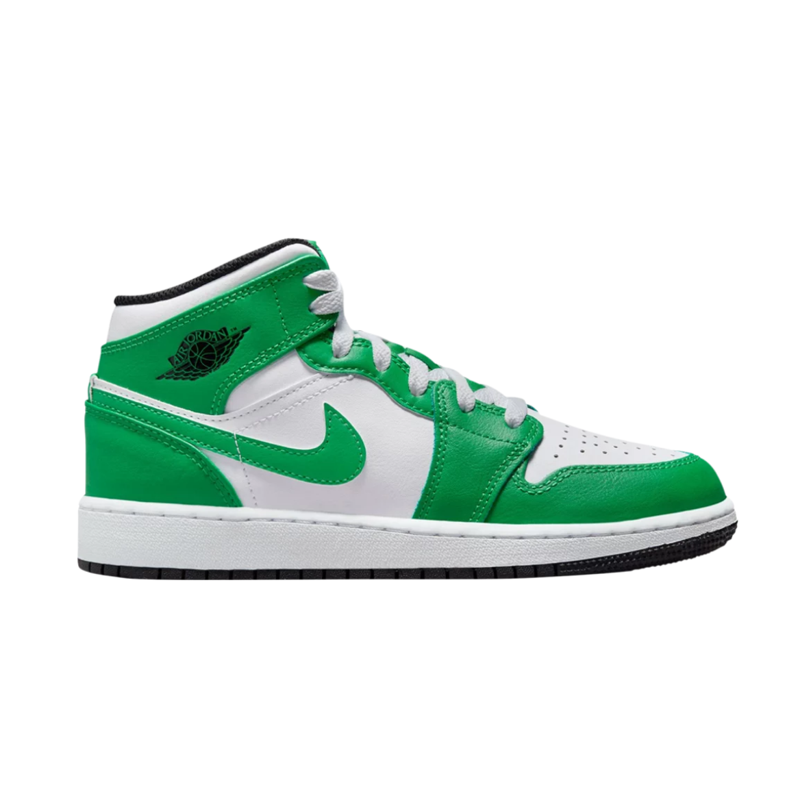 Air Jordan 1 Mid 'Lucky Green' (GS)