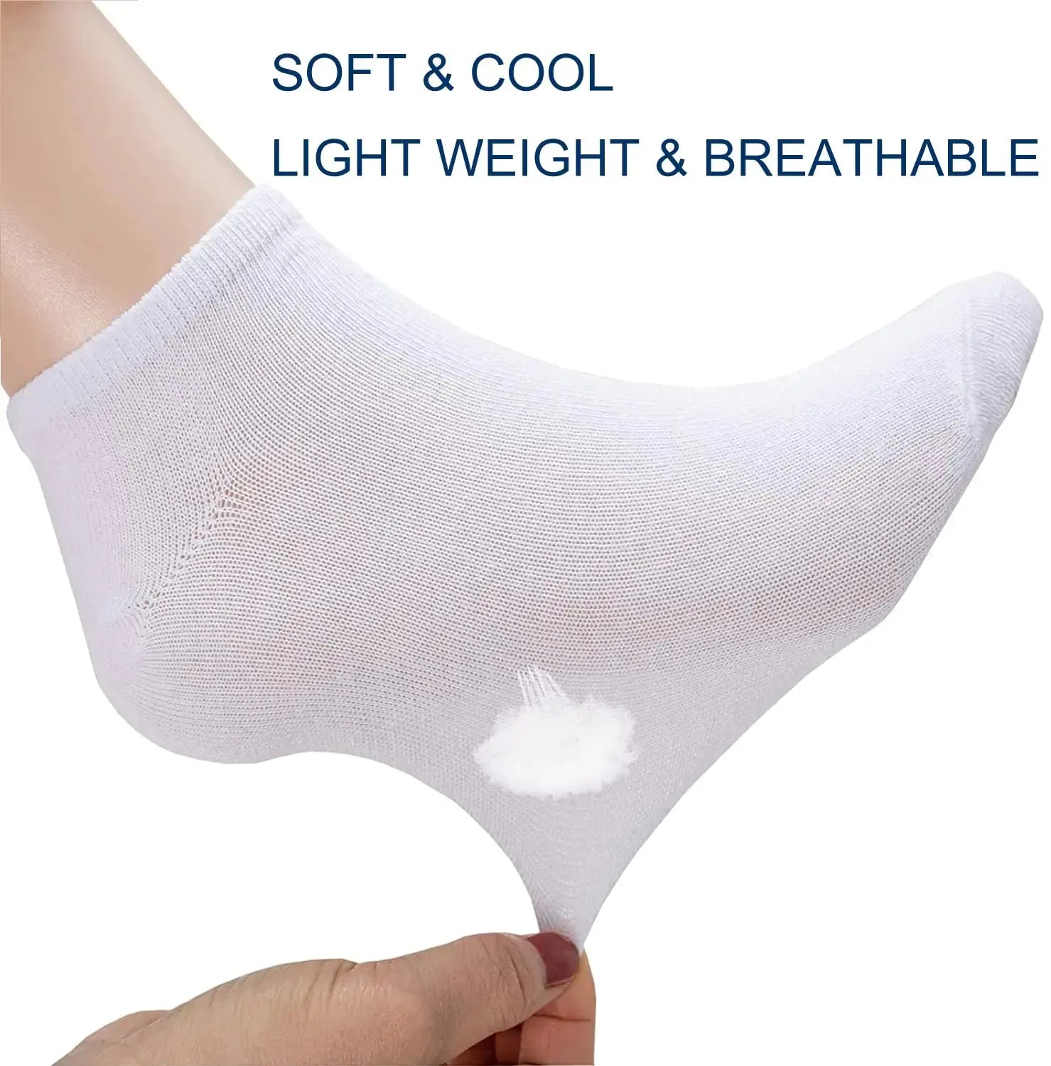 UoUoUosocks 14 Pairs Low Cut Ankle Socks for Men/Women - Thin Athletic Sock
