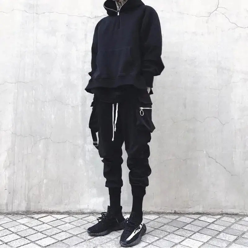 Urban Trek Black Cargo Pants