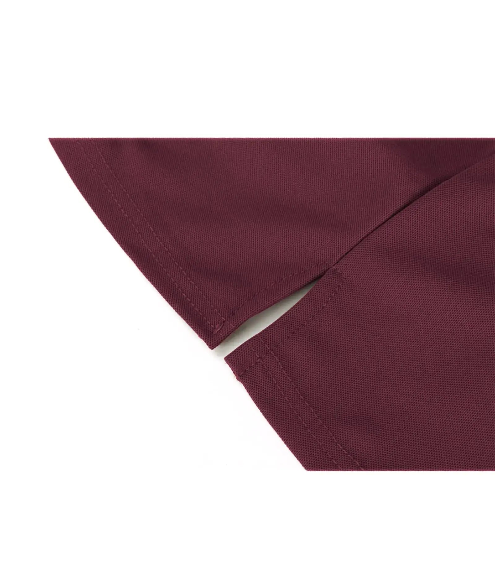 V VALANCH Mens Polo Shirts Short Sleeve Moisture Wicking Golf Polo Athletic Collared Shirt Tennis T-Shirt Tops 5X-Large A-wine Red