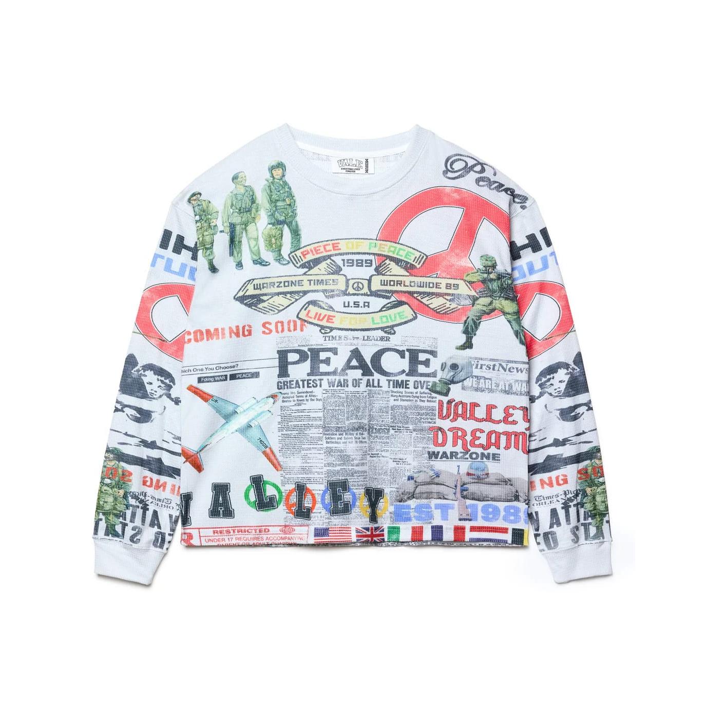 Vale Forever  PEACE LONGSLEEVE