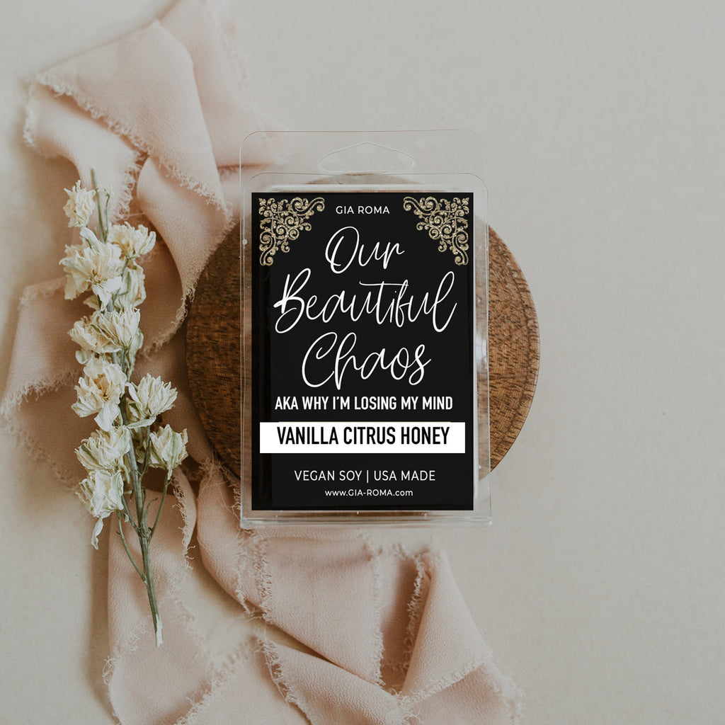 Vanilla Citrus Honey Scented Candle With Honeyed Vanilla, Fresh Citrus And Warm Smoky Undertones