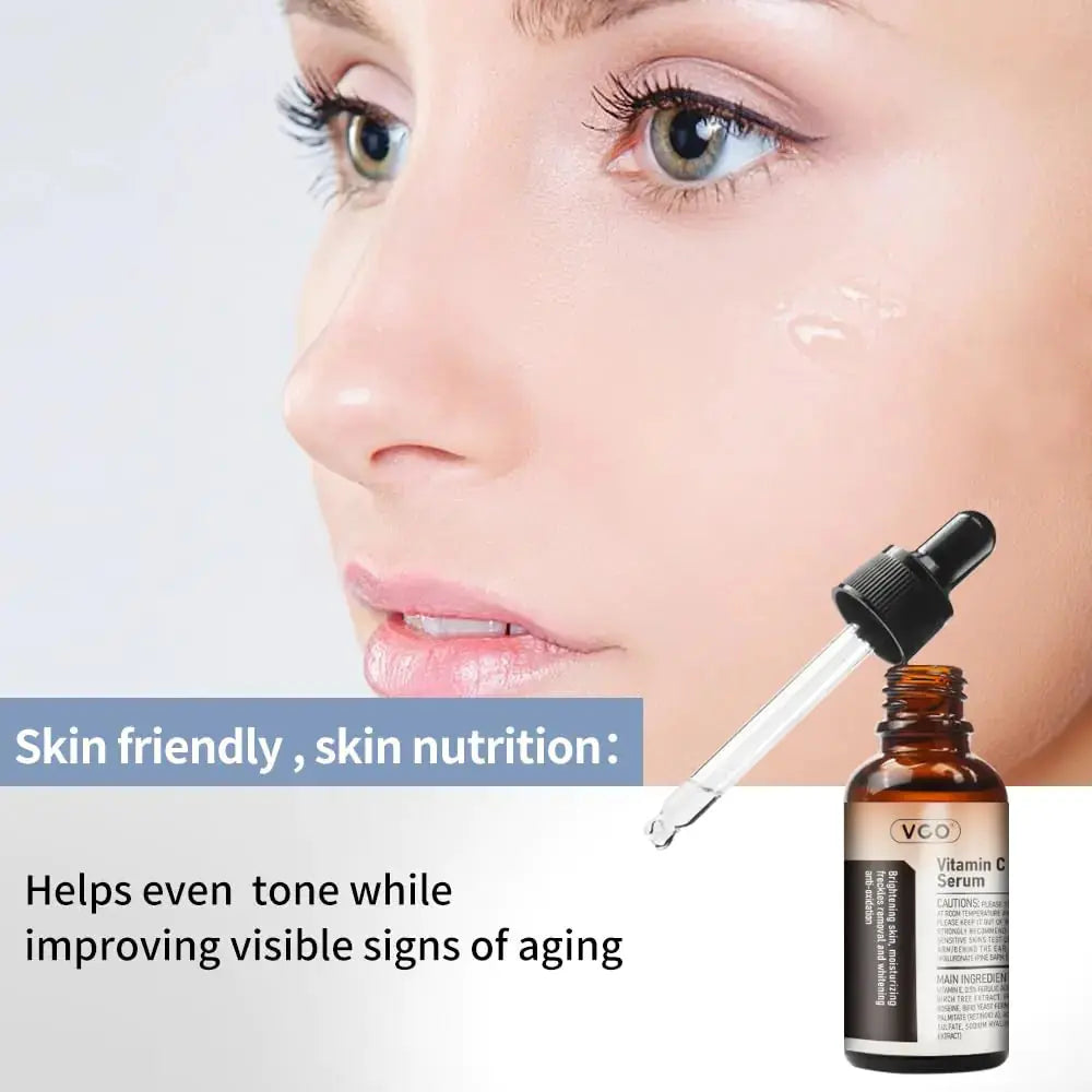VGO Vitamin C Vitamin E Facial Serum | Fragrance-Free Skin Nutrition