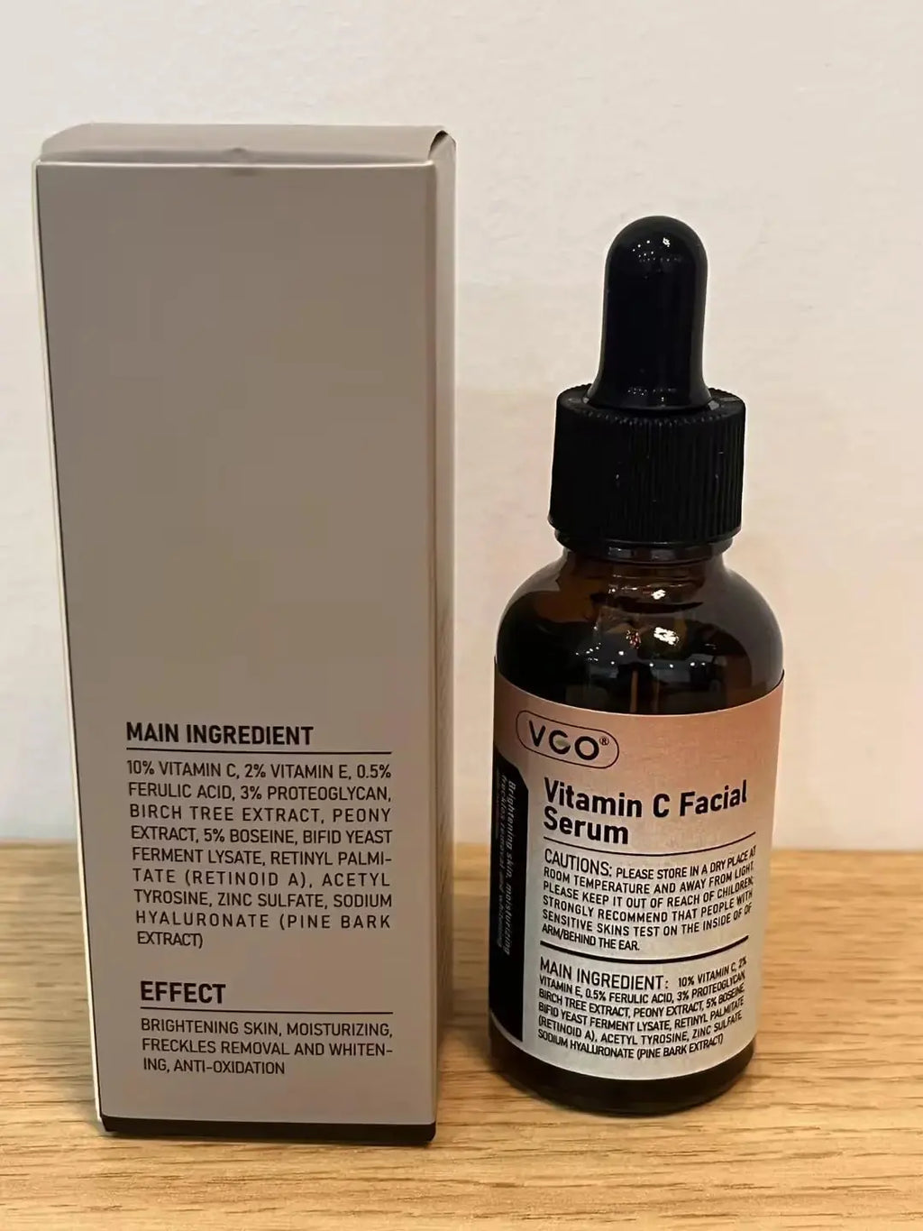 VGO Vitamin C Vitamin E Facial Serum | Fragrance-Free Skin Nutrition