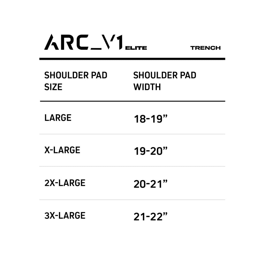 ARC_V1 ELITE SHOULDER PADS - TRENCH