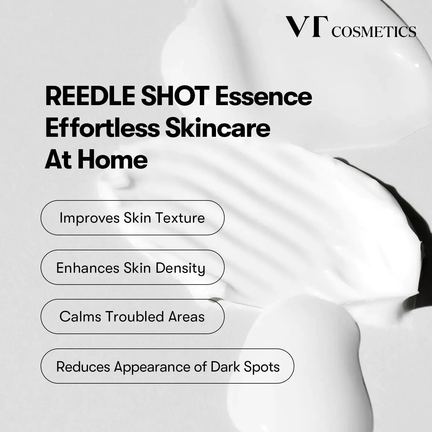 VT COSMETICS CICA Reedle Shot 100 Essence | Daily Face Essence for Soft Skin