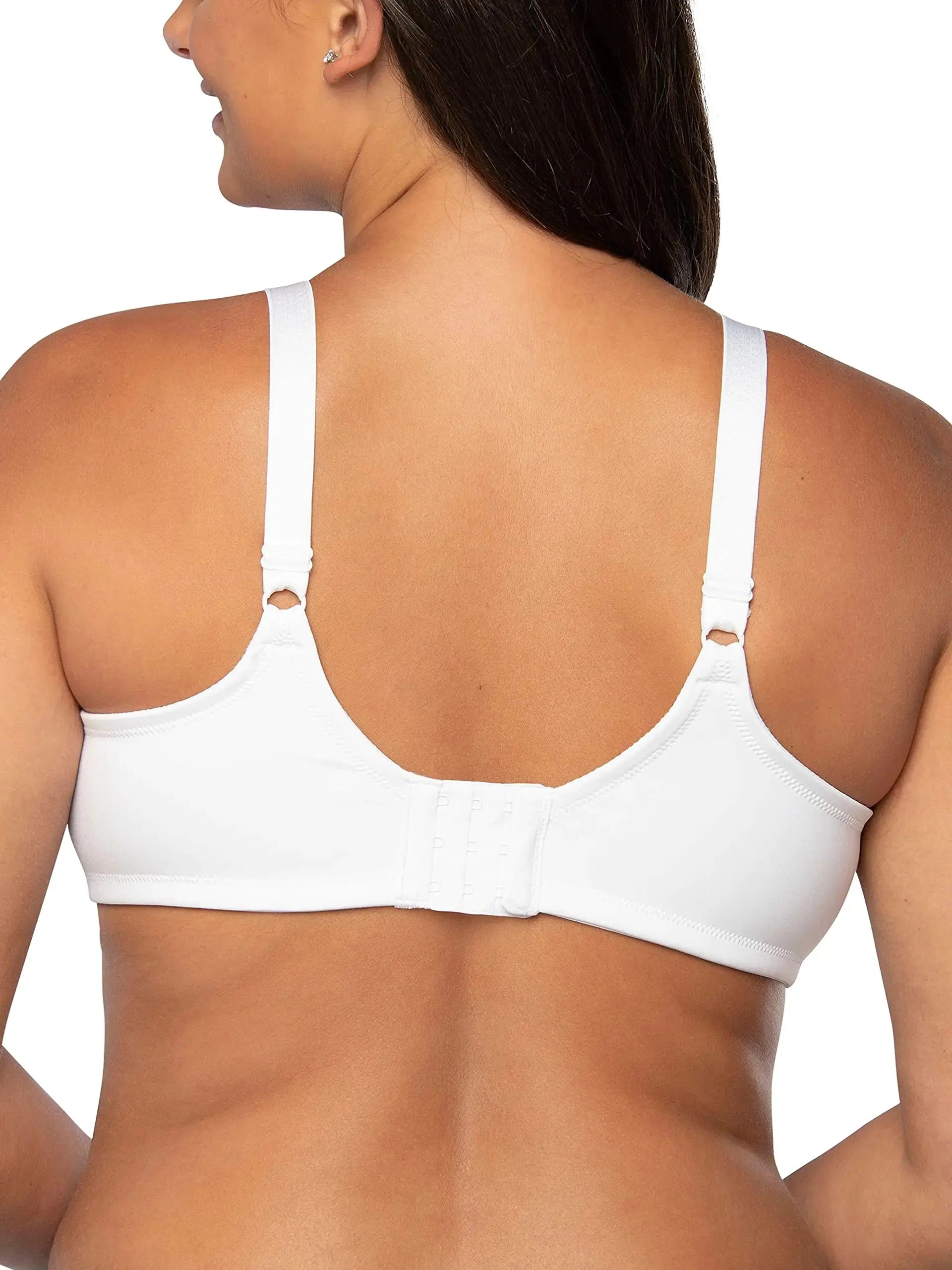 Vanity Fair Women's Full Figure Beauty Back Smoothing Bra | 4 Way Stretch Fabric