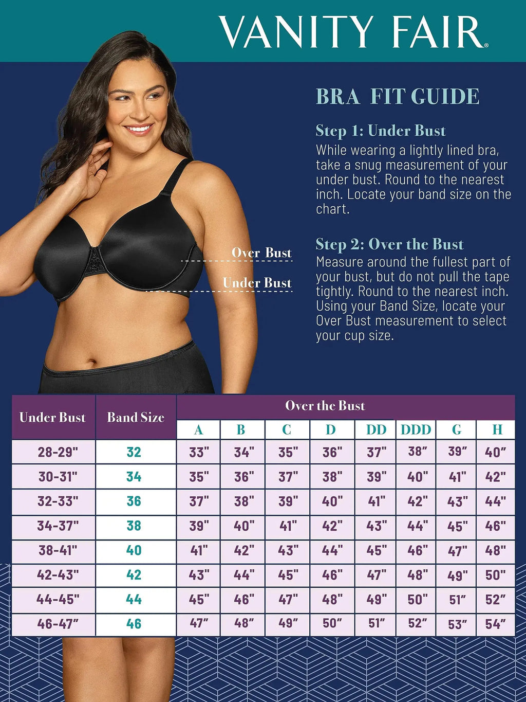 Vanity Fair Women's Full Figure Beauty Back Smoothing Bra | 4 Way Stretch Fabric