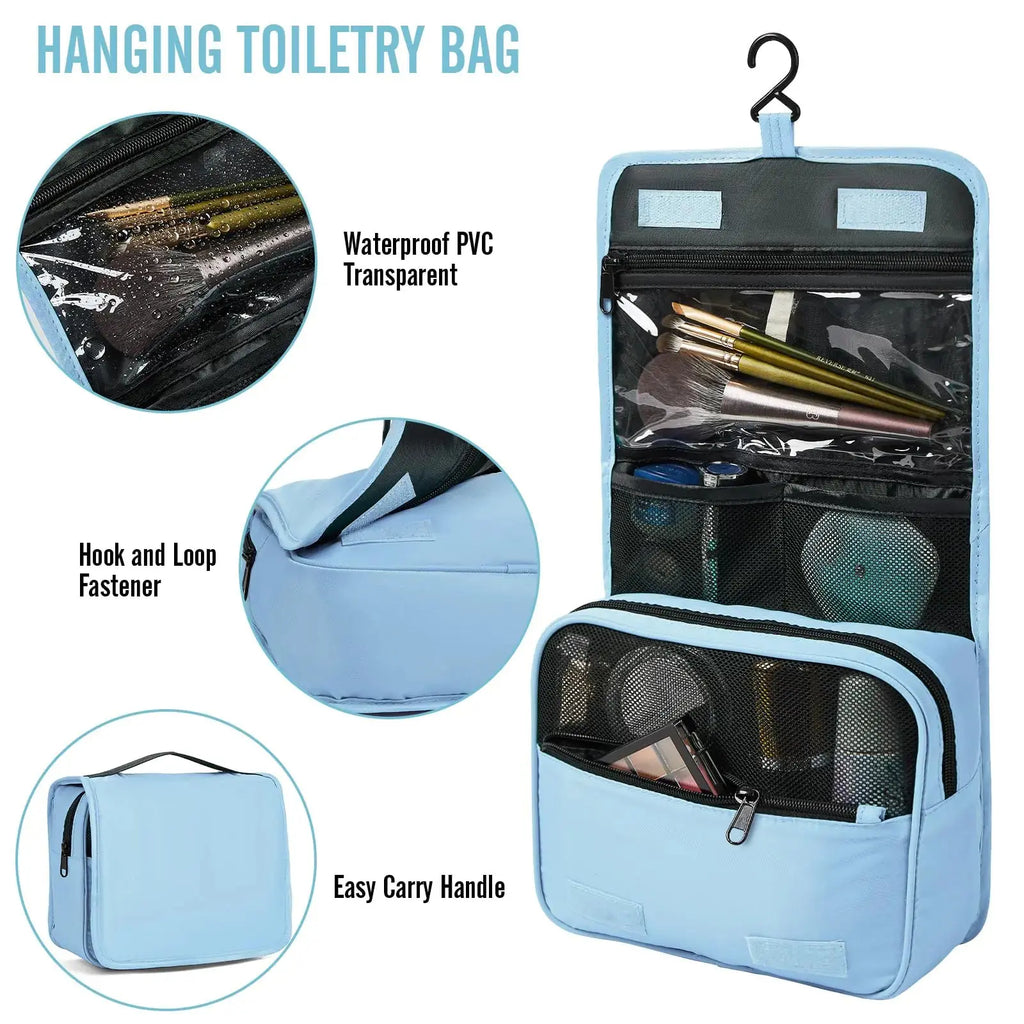 Veken 8-Piece Packing Cubes Set – Travel Bag Organizers for Suitcases & Carry-On Luggage