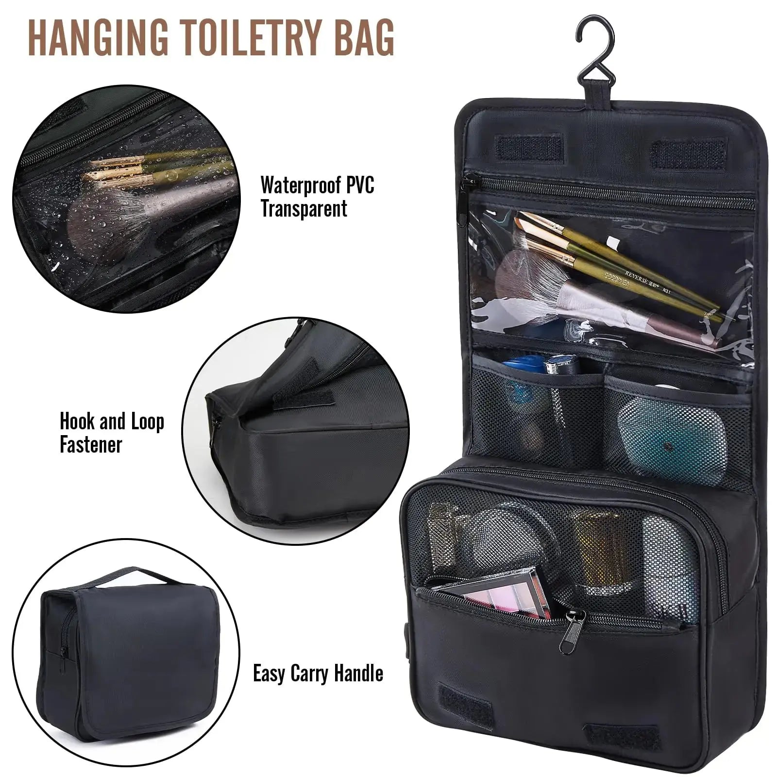 Veken 8-Piece Packing Cubes Set – Travel Bag Organizers for Suitcases & Carry-On Luggage