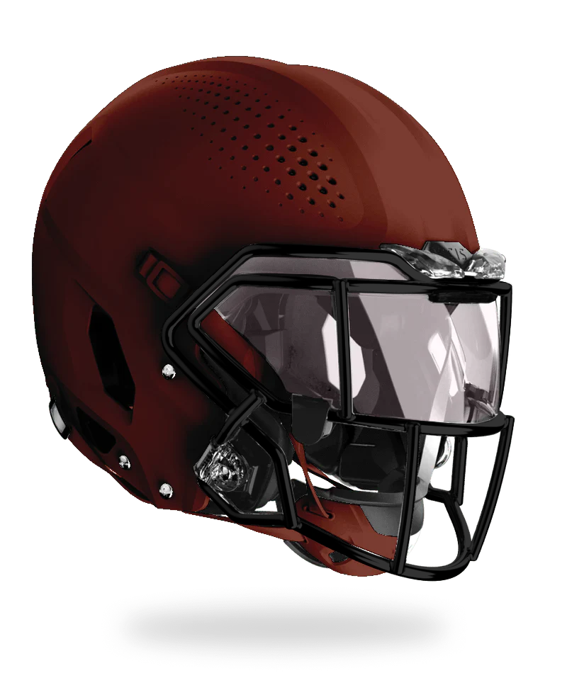 Vicis Adult Zero2 Elite Football Helmet with Titanium Facemask & Oakley Eye Shield