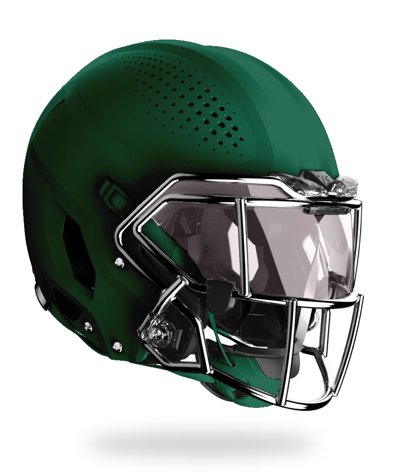 Vicis Zero2 Elite Youth Football Helmet with Titanium Facemask & Oakley Eye Shield- Matte Colors