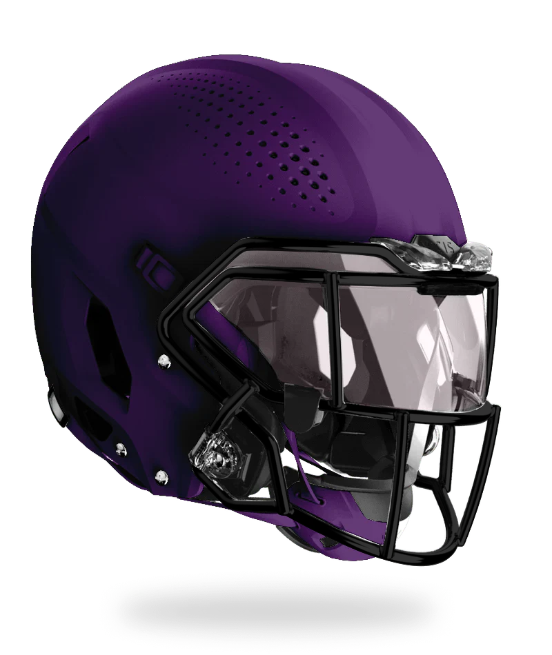 Vicis Zero2 Elite Youth Football Helmet with Titanium Facemask & Oakley Eye Shield