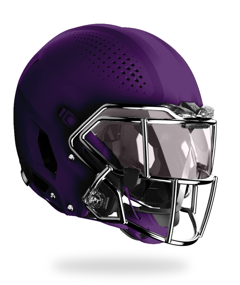 Vicis Adult Zero2 Elite Football Helmet with Titanium Facemask & Oakley Eye Shield