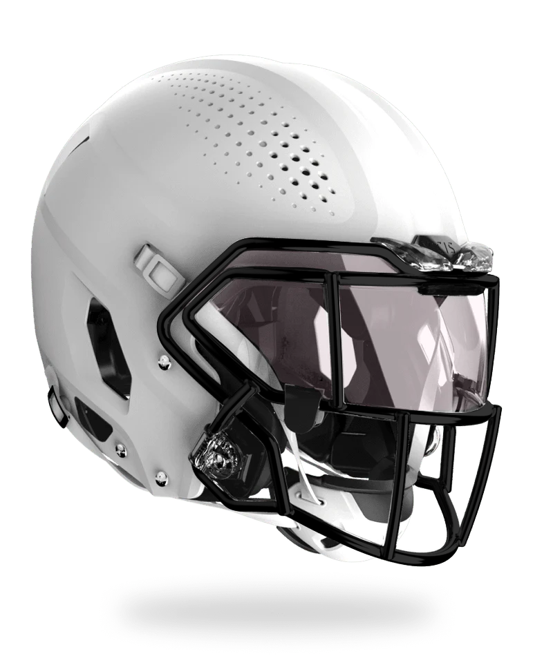 Vicis Zero2 Elite Youth Football Helmet with Titanium Facemask & Oakley Eye Shield