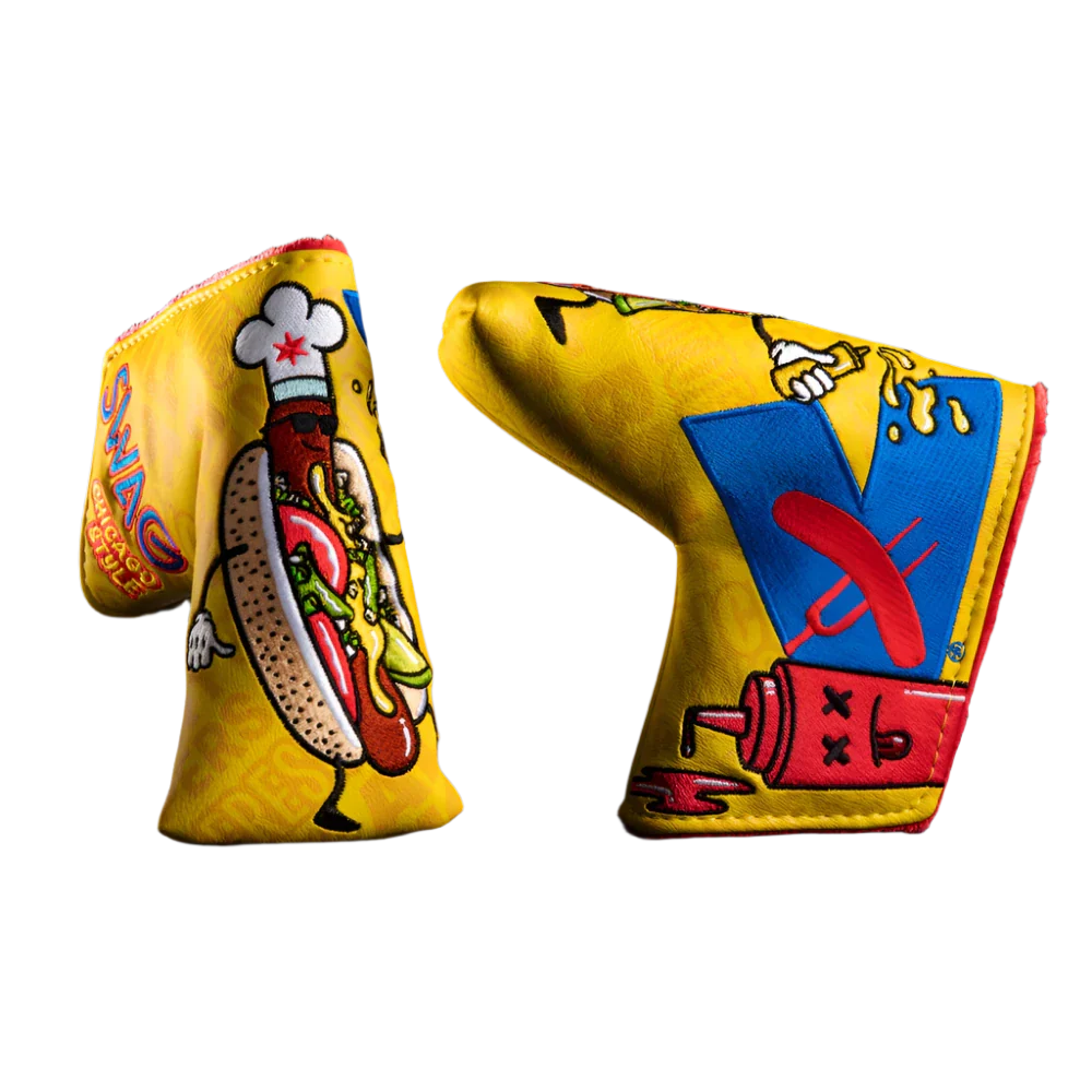Swag Golf - Vienna Beef Chicago Style Blade Putter Headcover *opened, no bag*