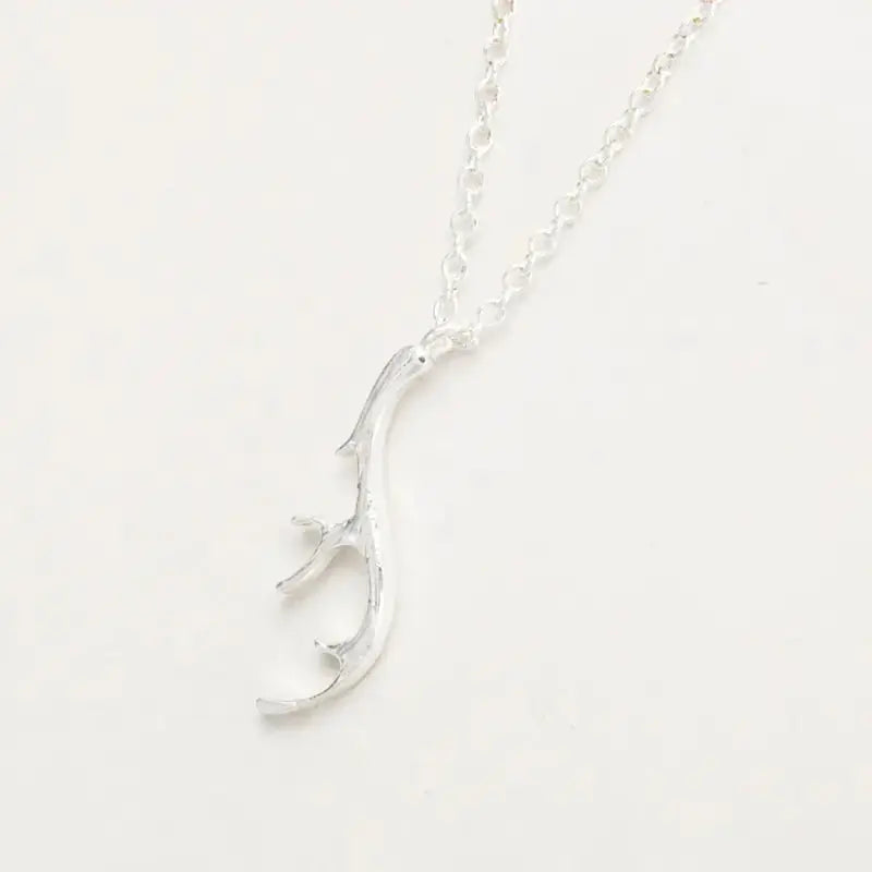 Vintage Deer Antler Necklace for Women