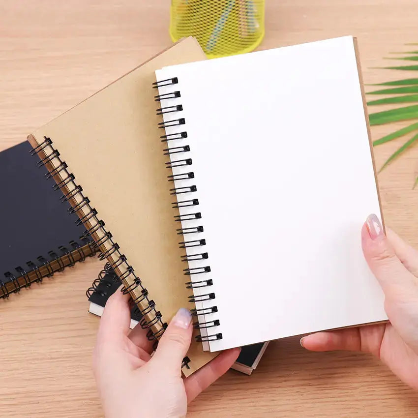 Vintage Vibe Spiral Sketchbook