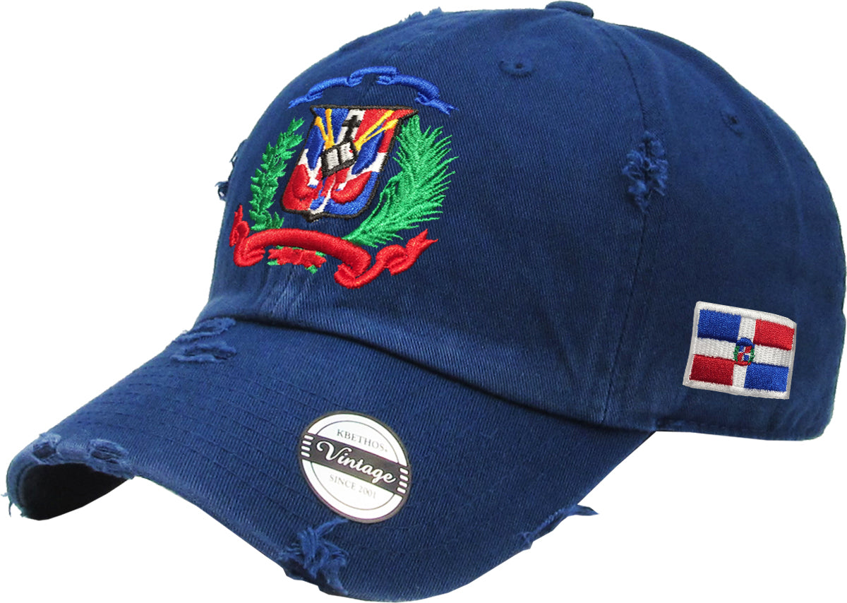 Vintage Adjustable Dominican Shield Hats