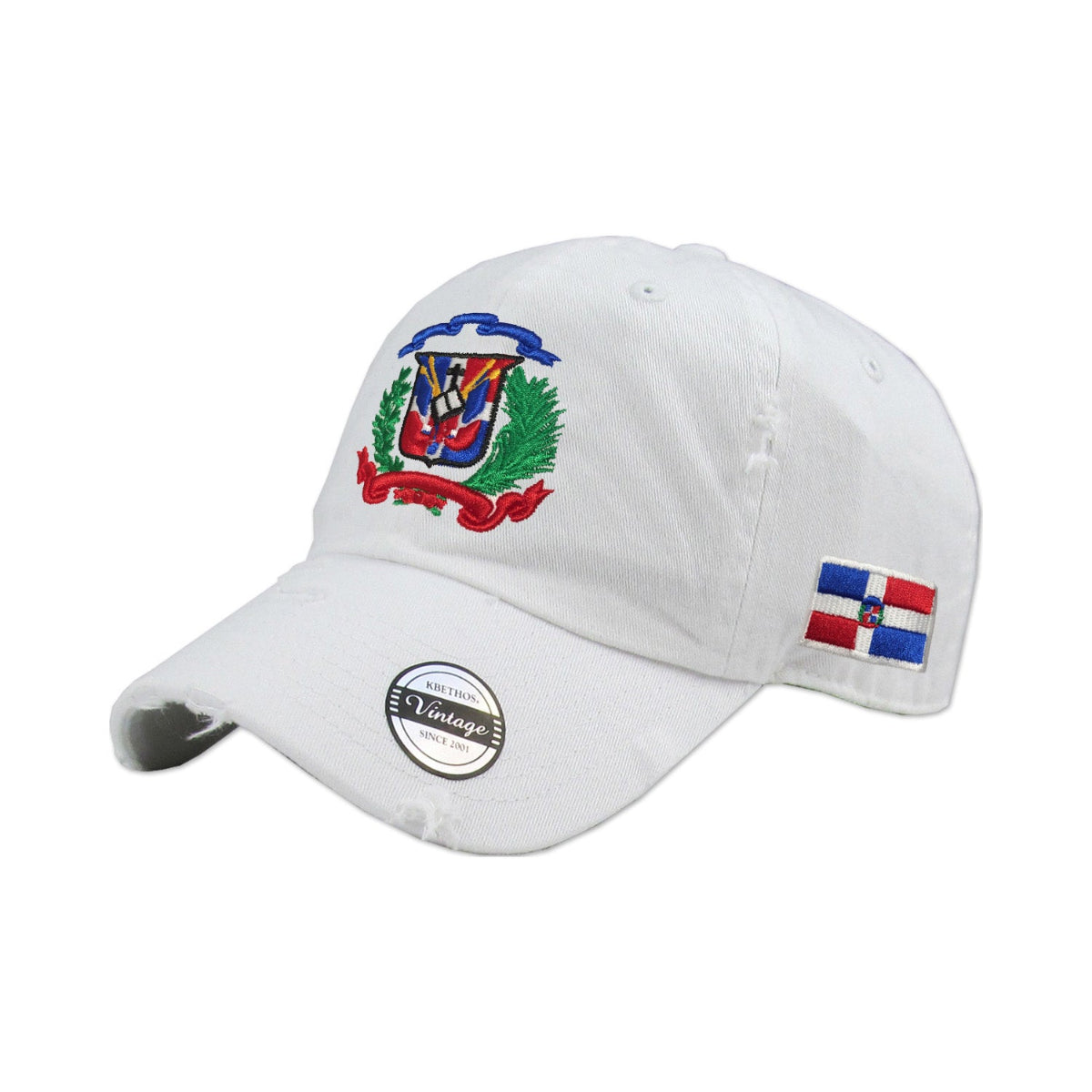 Vintage Adjustable Dominican Shield Hats