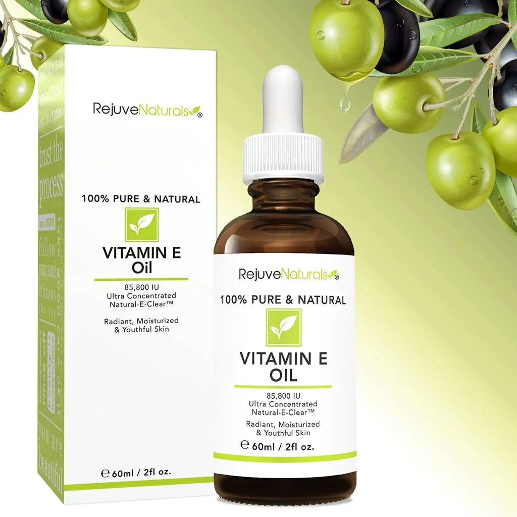 Vitamin E Oil Pure & Natural for Repair Dry, Damaged Skin