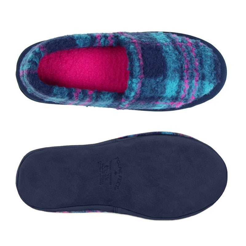 Women's Perfect Mocs - Peacock Plaid