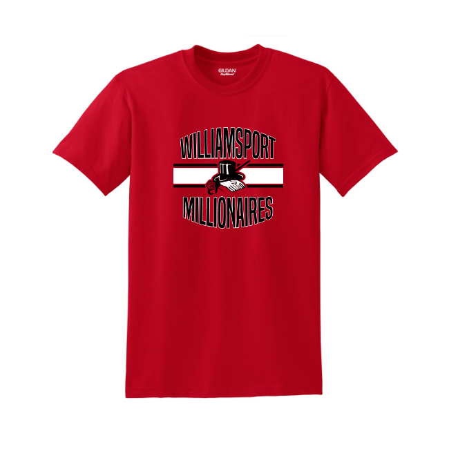 Williamsport Millionaires Adult Basic 50/50 T-Shirt