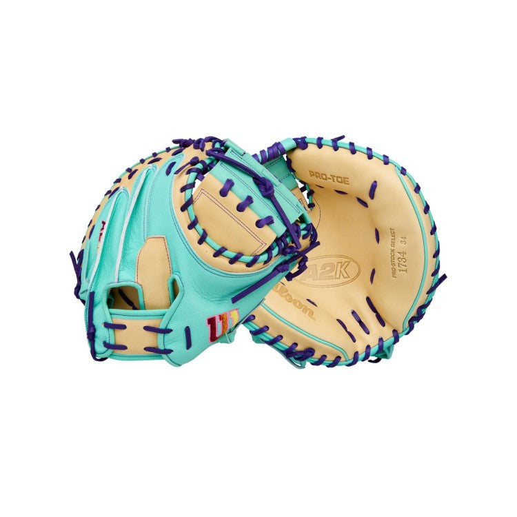 Wilson 2026 Spring A2K 1734SS 34" Catcher's Baseball Mitt WBW10415334