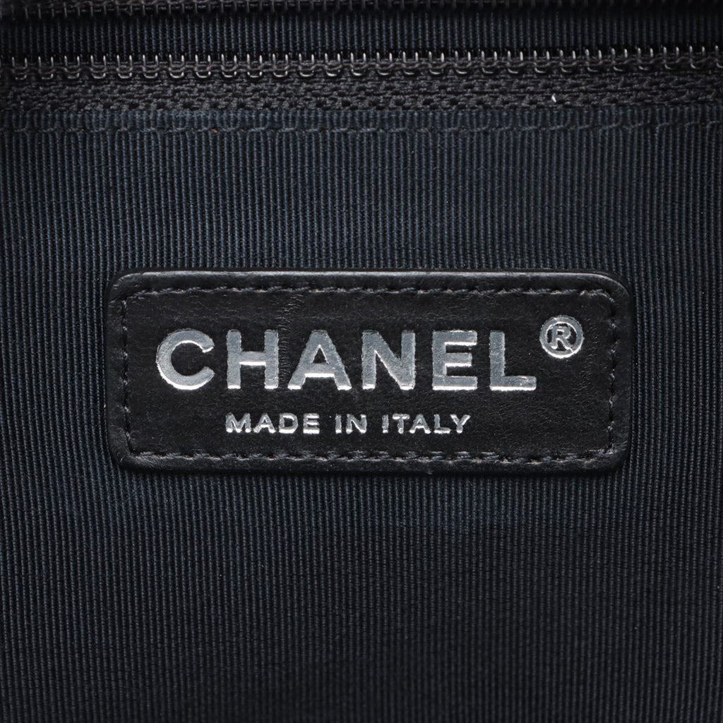 Chanel New Bubble Expandable Zip Bowling Bag Lambskin Shoulder Bag Blue Gunmetal Fittings 14 Series  #2514