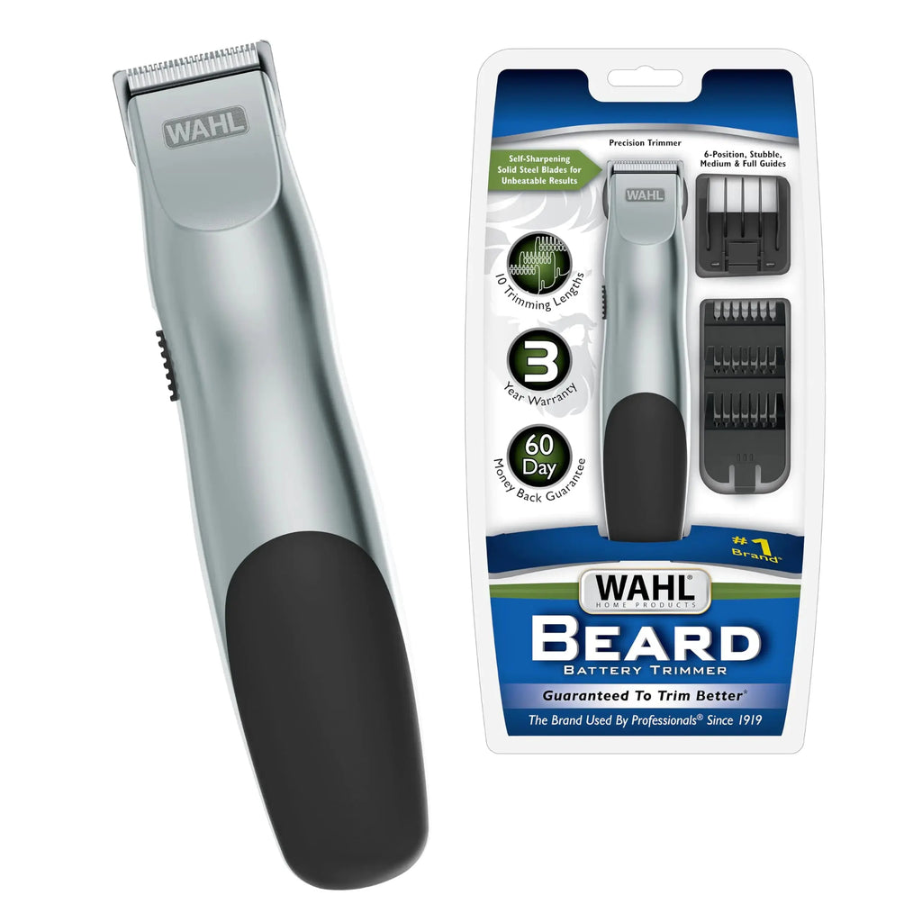 Wahl Groomsman Hair Trimmer for Beard & Mustache - Light Cordless Trimmer