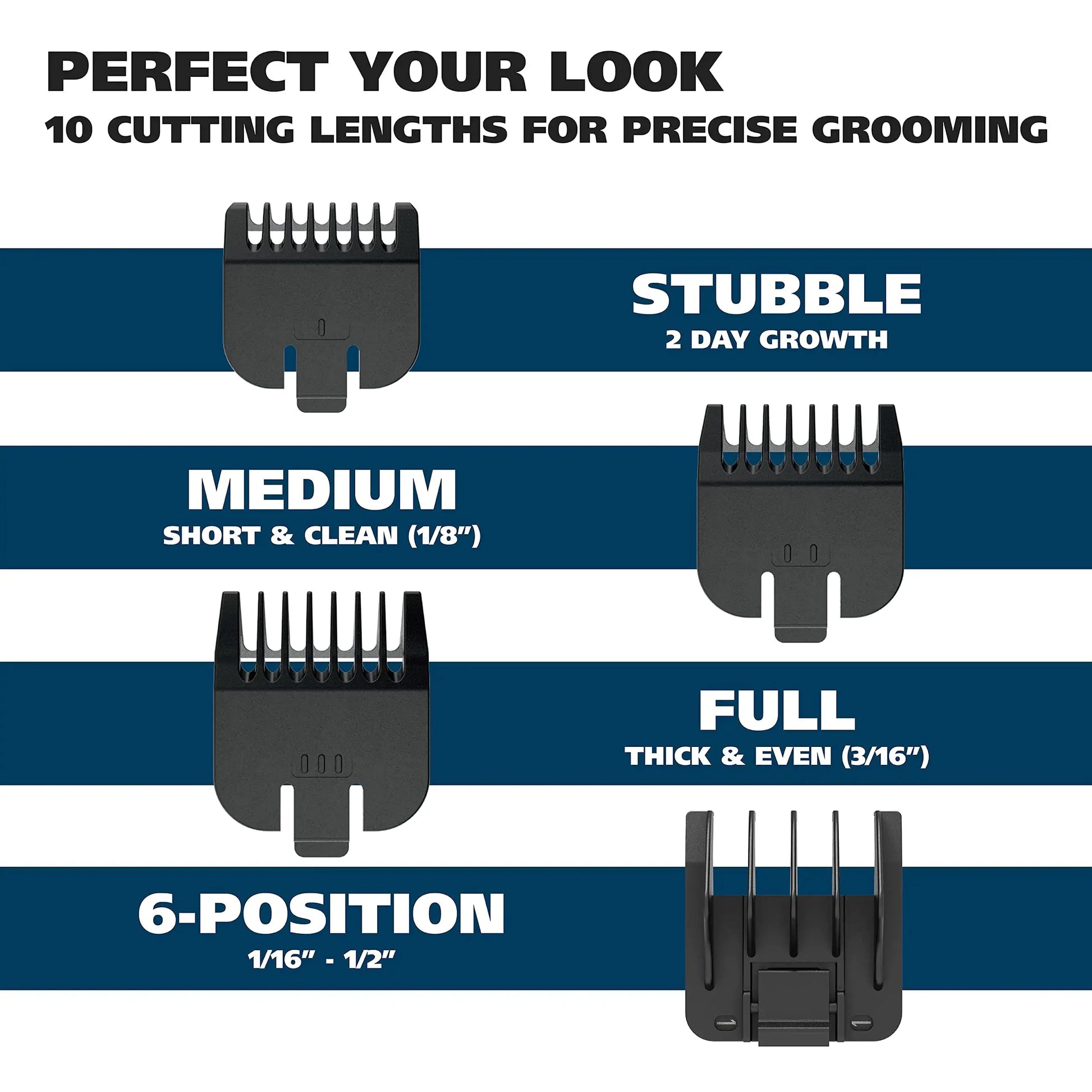 Wahl Groomsman Hair Trimmer for Beard & Mustache - Light Cordless Trimmer